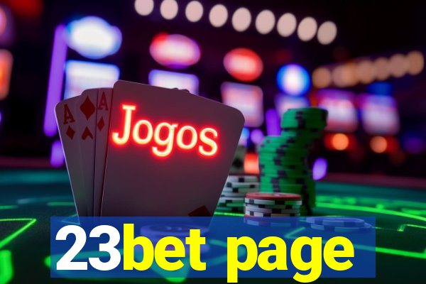 23bet page